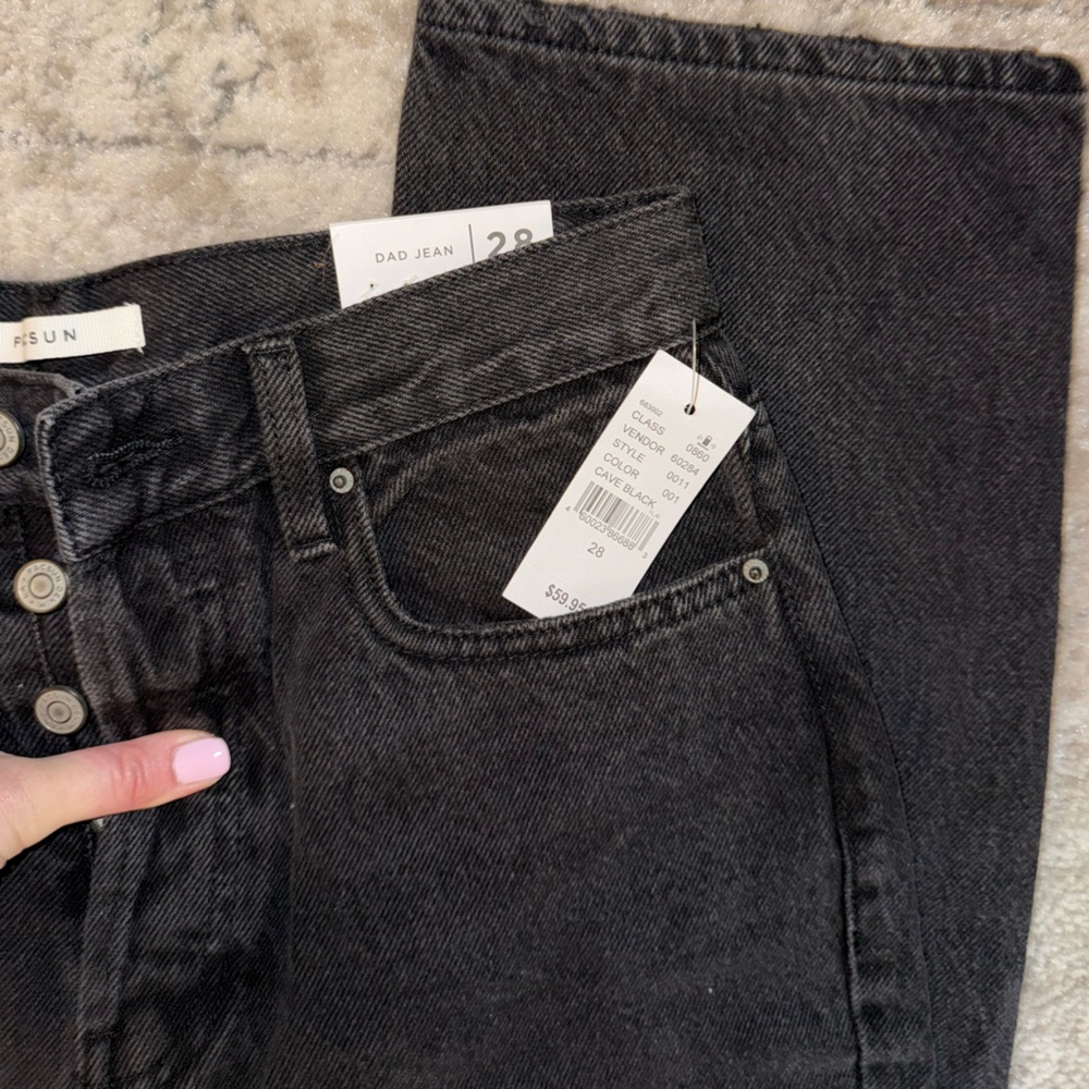 PacSun Dad Jeans Black